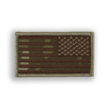 US Flag Reverse Subdued Camouflage Patch