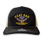 Air Force Dad - Proud Father of a US Airman Ball Cap or Trucker Hat