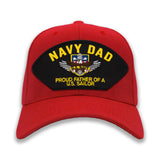 Navy Dad - Proud Father of a US Sailor Hat - Multiple Colors Available