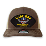 Air Force Dad - Proud Father of a US Airman Ball Cap or Trucker Hat
