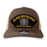 US Navy Deep Sea Diver Ball Cap - Multiple Colors Available