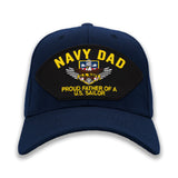 Navy Dad - Proud Father of a US Sailor Hat - Multiple Colors Available