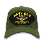 Navy Dad - Proud Father of a US Sailor Hat - Multiple Colors Available