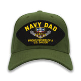 Navy Dad - Proud Father of a US Sailor Hat - Multiple Colors Available