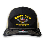 Navy Dad - Proud Father of a US Sailor Hat - Multiple Colors Available