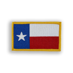 Texas State Flag Tactical Military Patch - velcro patch