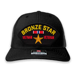 Vietnam Veteran - Bronze Star Hat - Multiple Colors Available