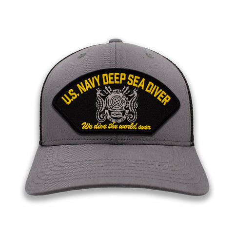 US Navy Deep Sea Diver Ball Cap - Multiple Colors Available