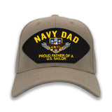 Navy Dad - Proud Father of a US Sailor Hat - Multiple Colors Available