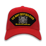US Navy Deep Sea Diver Ball Cap - Multiple Colors Available