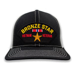 Vietnam Veteran - Bronze Star Hat - Multiple Colors Available