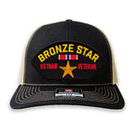 Vietnam Veteran - Bronze Star Hat - Multiple Colors Available