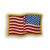 Waving US Flag Patch