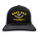Navy Dad - Proud Father of a US Sailor Hat - Multiple Colors Available