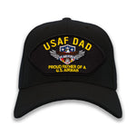 Air Force Dad - Proud Father of a US Airman Ball Cap or Trucker Hat