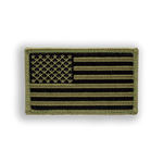 OD Green Subdued US Flag Velcro Patch