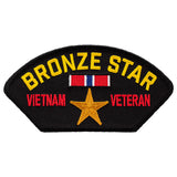 Vietnam Veteran - Bronze Star Embroidered Patch 5 ¼" x 2 5/8"