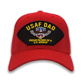 Air Force Dad - Proud Father of a US Airman Ball Cap or Trucker Hat