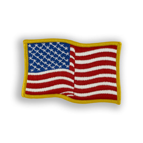 Waving US Flag Patch