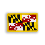 Maryland  State Flag Tactical Military Patch - velcro patch