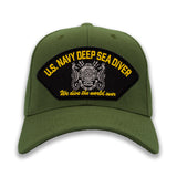 US Navy Deep Sea Diver Ball Cap - Multiple Colors Available