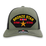 Vietnam Veteran - Bronze Star Hat - Multiple Colors Available