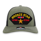 Vietnam Veteran - Bronze Star Hat - Multiple Colors Available