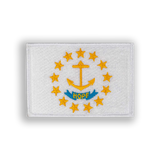 Rhode Island State Flag Tactical Military Patch - velcro patch