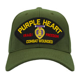 Purple Heart - Iraqi Freedom Veteran Hat - Multiple Colors Available