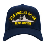 USS Arizona BB-39 - Pearl Harbor Hat - Multiple Colors Available