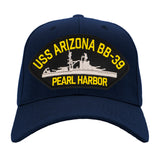 USS Arizona BB-39 - Pearl Harbor Hat - Multiple Colors Available