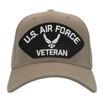 US Air Force Veteran Hat - Multiple Colors Available