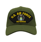 US Air Force Veteran Hat - Multiple Colors Available
