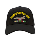 F-16 Fighting Falcon - Desert Storm Veteran Hat - Multiple Colors Available