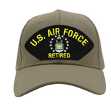 US Air Force Retired Hat - Multiple Colors Available
