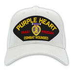 Purple Heart - Iraqi Freedom Veteran Hat - Multiple Colors Available
