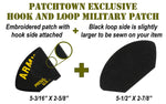 Army Dad - Proud Father of a US Soldier Embroidered  Military Support Patch