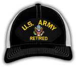 US Army Retired Hat - Multiple Colors Available