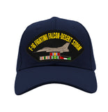 F-16 Fighting Falcon - Desert Storm Veteran Hat - Multiple Colors Available