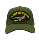 F-16 Fighting Falcon - Desert Storm Veteran Hat - Multiple Colors Available