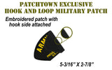 Army Dad - Proud Father of a US Soldier Embroidered  Military Support Patch
