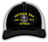 US Military - Vietnam Era Veteran Hat - Multiple Colors Available