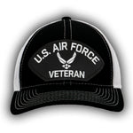 US Air Force Veteran Hat - Multiple Colors Available