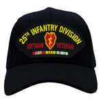 25th Infantry Division -Vietnam Veteran Hat - Multiple Colors Available