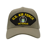 US Air Force Veteran Hat - Multiple Colors Available