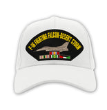 F-16 Fighting Falcon - Desert Storm Veteran Hat - Multiple Colors Available