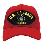 US Air Force Retired Hat - Multiple Colors Available