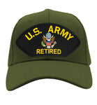 US Army Retired Hat - Multiple Colors Available