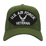 US Air Force Veteran Hat - Multiple Colors Available
