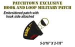 USMC Grandpa - Proud Grandfather of a US Marine  Embroidered Patch 5 3/16" x 2 5/8"